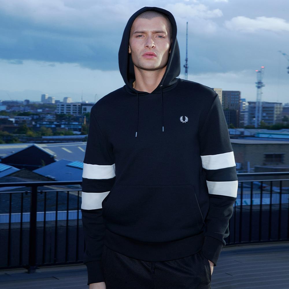 Fred Perry Sweatshirts Unisex Hooded Moderate Other FPXSWSM3028MI