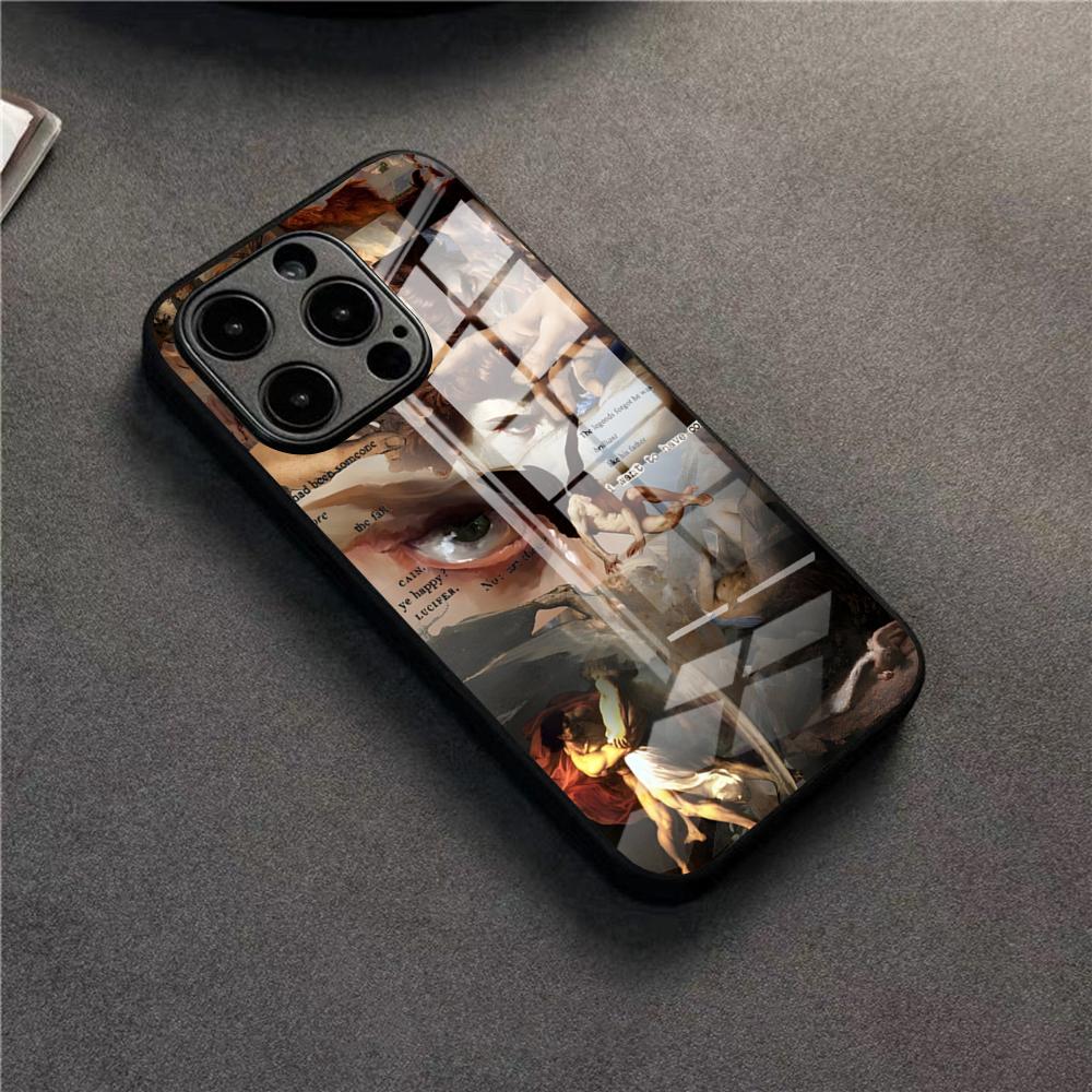 

Fallen Angel Alexandre Cabanel Phone Case For IPhone 17 16 Pro 15 Pro Max 14 13 12 11 X XR XS Max Plus SE Glass Cover iPhone12 ProMax