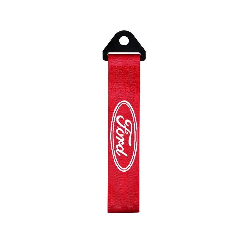 Car Styling Trailer Towing Belt for Ford Logo Ford Fiesta Focus 2 3 Mondeo Edge Ranger Fusion Kuga S-MAX Transit Trailer Rope