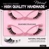 Clear Band Cat Eye False Eyelashes Natural Long 3D Faux Mink Lash  Eye Makeup Tools