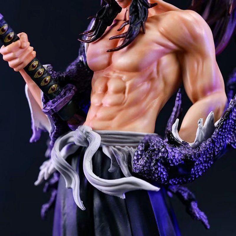 Demon Slayer Anime Figures Kitsuki Gyuutarou Daki Kokushibo Yoriichi Kimetsu No Yaiba Action Figurine Statue Model Gift Toys