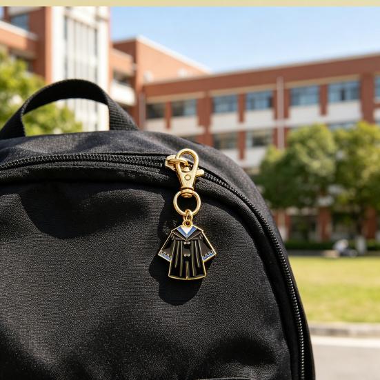 Graduation Keychain Pendant Easy to Install Graduation Day Gift Keyring with Lobster Clasp Design Graduation Souvenir Accessory