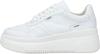 Platform Sneakers with a Free Insole In White