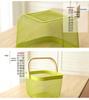 Multi-Purpose Metal Draining Basket for Vegetables, Fruits, and Laundry Storage