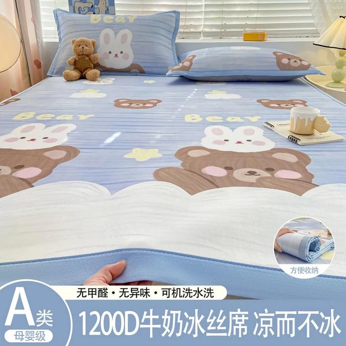 Весна/лето Новинка 1200D цифровая печать карбоновый легкий молочный ледяной шелковый — фото 12