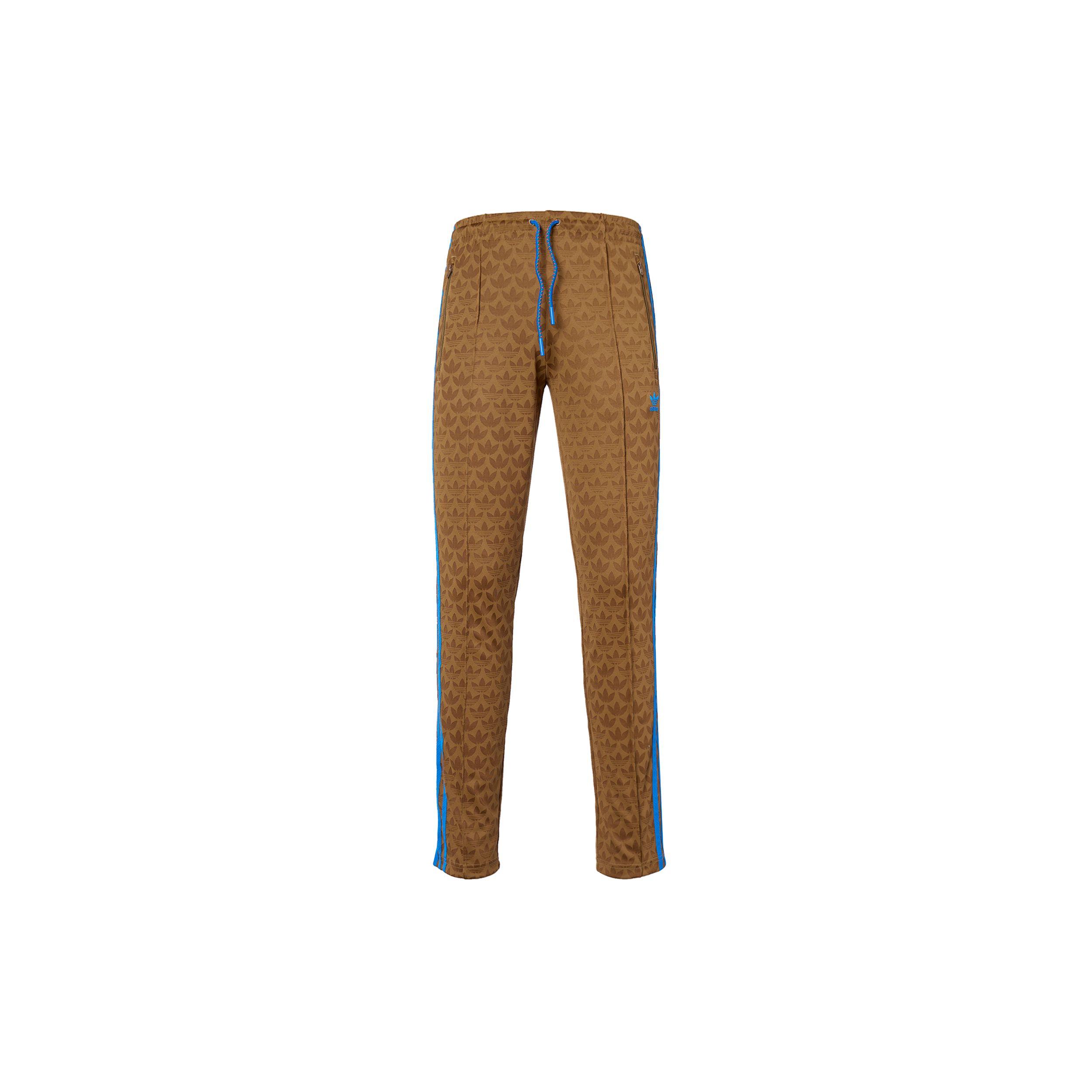 

Adidas Originals Adicolor 70s Retro Series Sst Спортивные брюки с тремя полосками в стиле пэчворк с логотипом Женские брюки кофейного цвета IK7875 XXS
