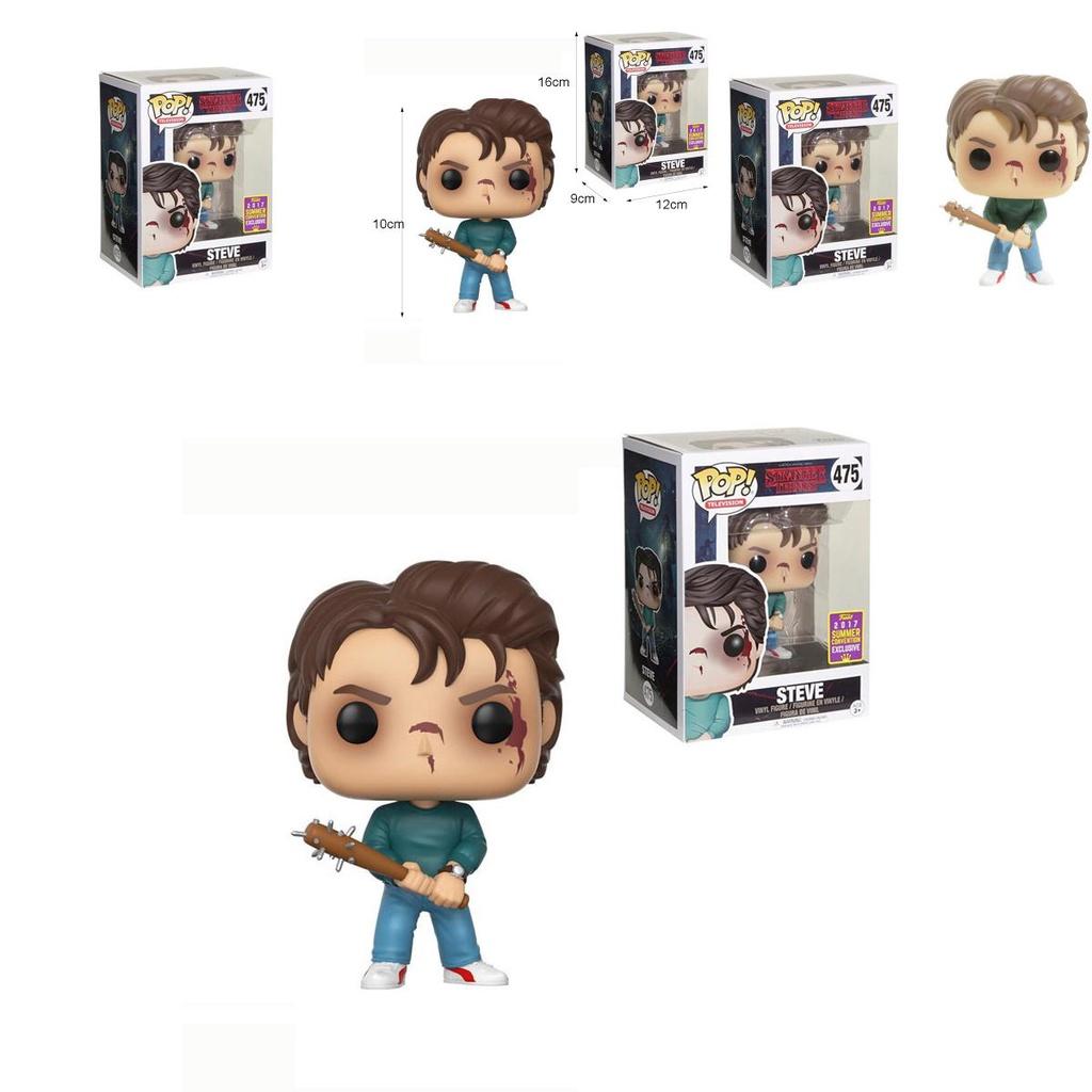 Pop Stranger Things Dustin Steve Figure Giocattolo Mini Personaggi del Film Collezione