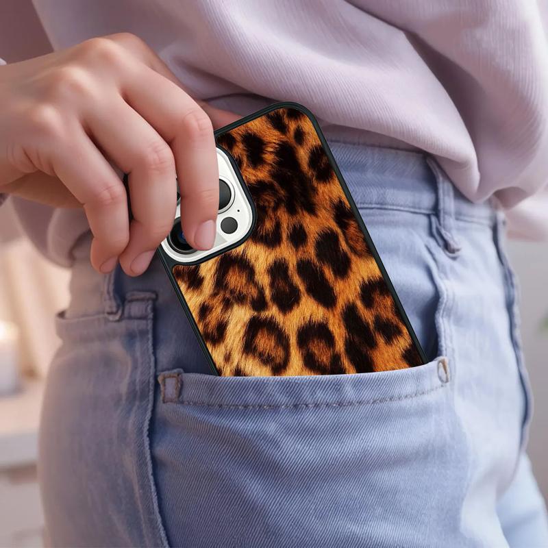 Wild Cat Cheetah Leopard Phone Case For iPhone 17 Air 15 16e 14 13 Pro Max Coque 12 11 Pro Max PLUS Cover