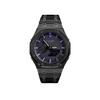 Casio Unisex Liquid Crystal,Analog Dual Display Series 48.5mm Black Watch GA-2100-1A1(Watch8--)