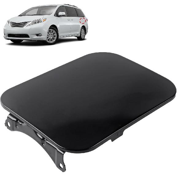 Fuel Filler Door, Fuel Cap Cover, Gas Cap Door, Gas Tank Door Compatible With Toyota Vehicle Sienna 2011- Replace# 926-395, 77350-08020, 7735008020