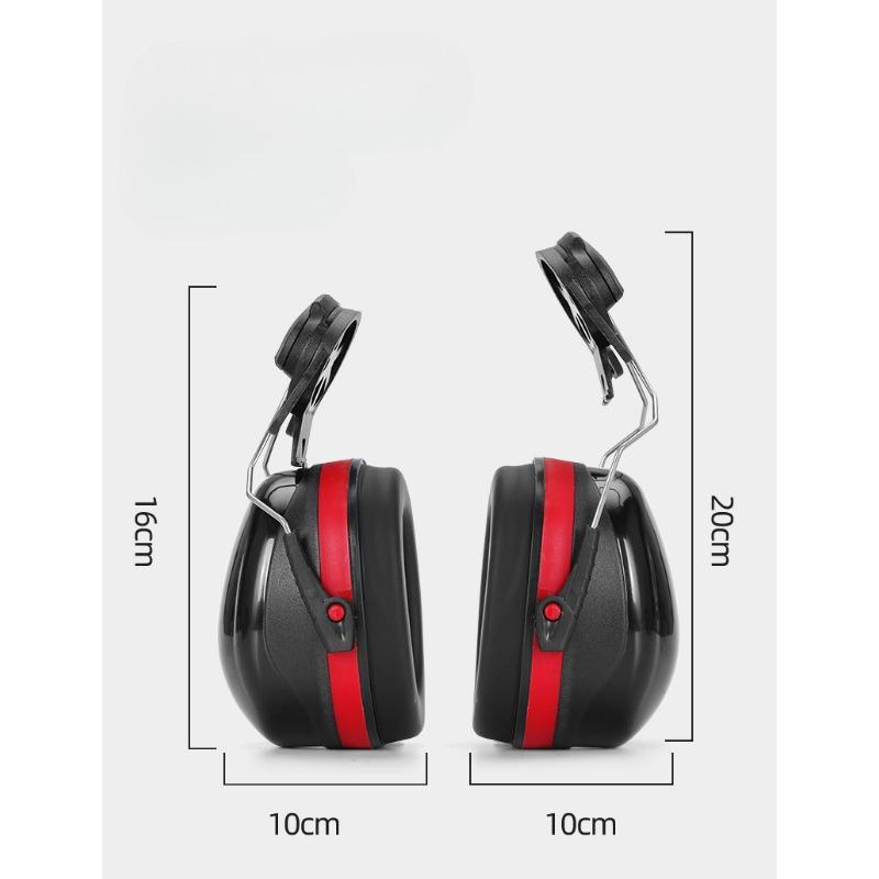 Anti-Noise Head Adjustable Earmuffs Foldable NRR 23dB Noise Insulation Ear Protector For Work Study Shooting Hearing Protection