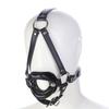 VaHppy Gag Máscaras Sexo Oral Jogos de Casal Role Play Cosplays Rainha Condicionamento Escravo de Cão PU Silicone Ossos de Cão Bolas de Sucção Argola O Bondage