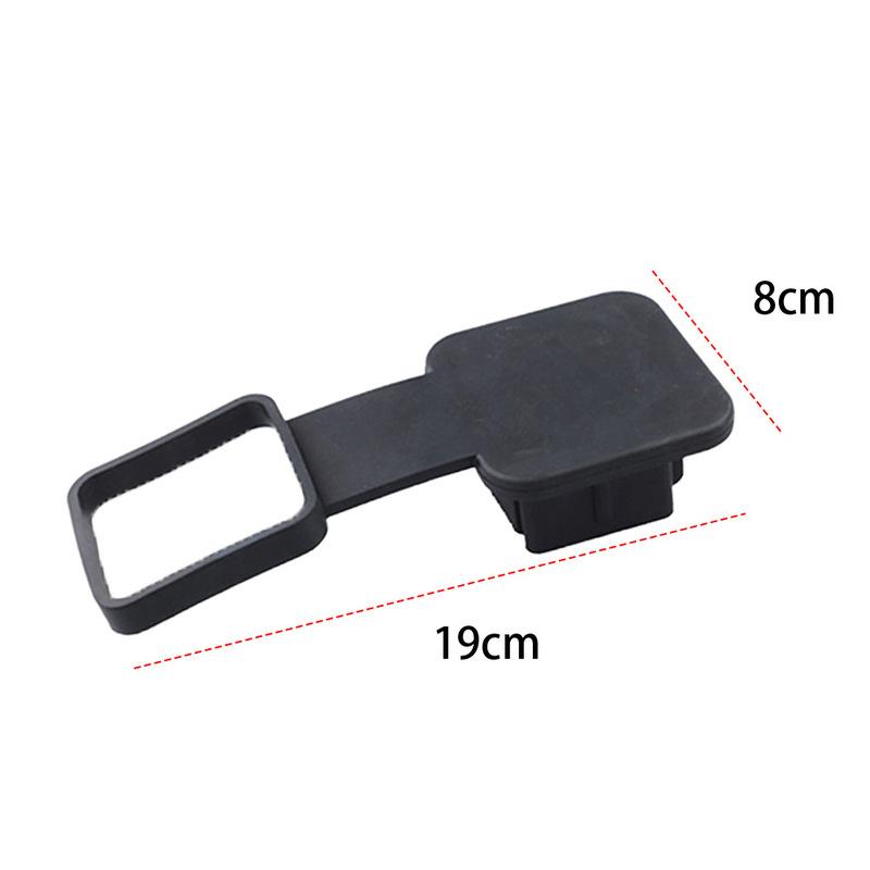 Trailer Hitch Receiver Cover Plug Waterproof Tube Cap Protector Tow Plug Tube Cap Protector 2 Inch Receiver Auto Square Plug