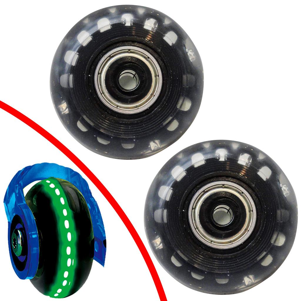RANGS Genuine Replacement Wheels for Lipstick Jets Green Light (2 pieces)