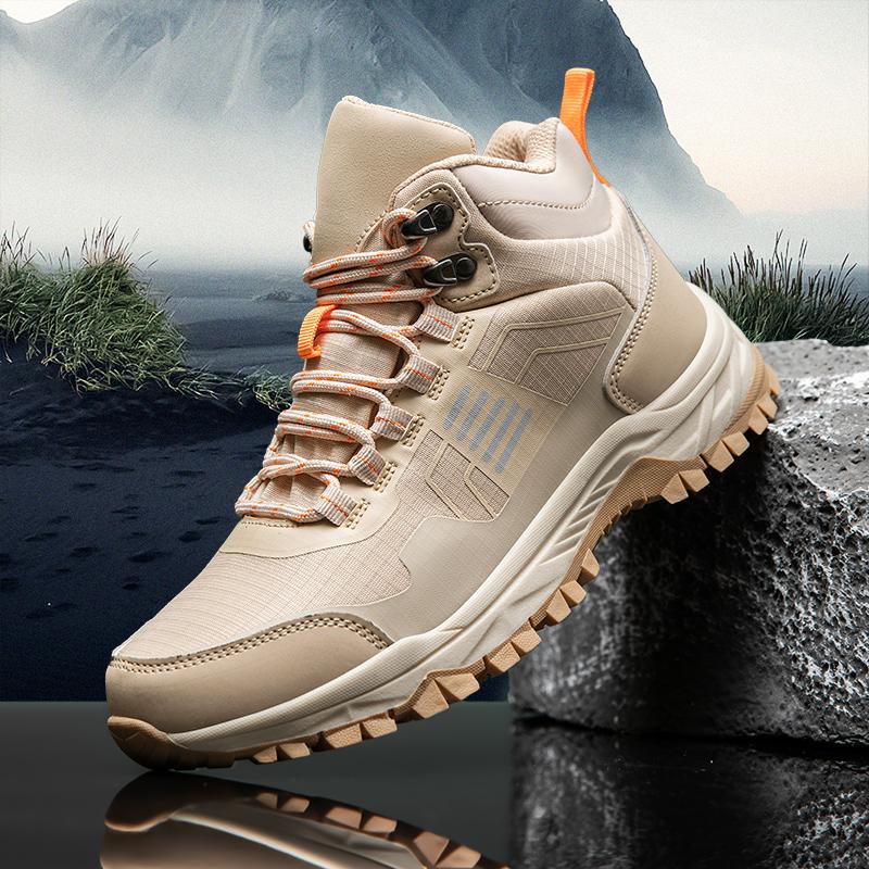 Winter Boot Men Outdoor Hiking Boots Suede High Top Trekking Men Rainproof Tactical Combat Military Boots Mountain Climbing for Men&women