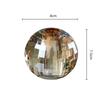 Glass Crystal Aroma Diffuser Bottle Geometric Circular Crystal Ball Toothbrush Holder Aromatherapy Base Home Decoration