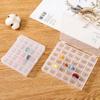 New 36 Slots Bobbins Box Storage Spool Case Sewing Machine Bobbin/Thread Store Plastic Clear Transparent Holder Box Spindle Box