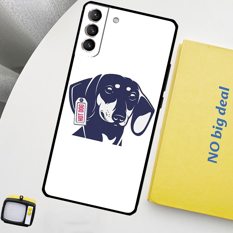 Dackel Hund Handyhülle Für Samsung Galaxy S25 S26 Ultra S21 S22 S23 S24 Ultra S10 S20 Plus S25 FE Hülle