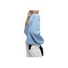Emporio Armani Embroidered Crew Neck Long Sleeve Sweatshirt Women Tops Blue 6R2M7L-2JTDZ-0712
