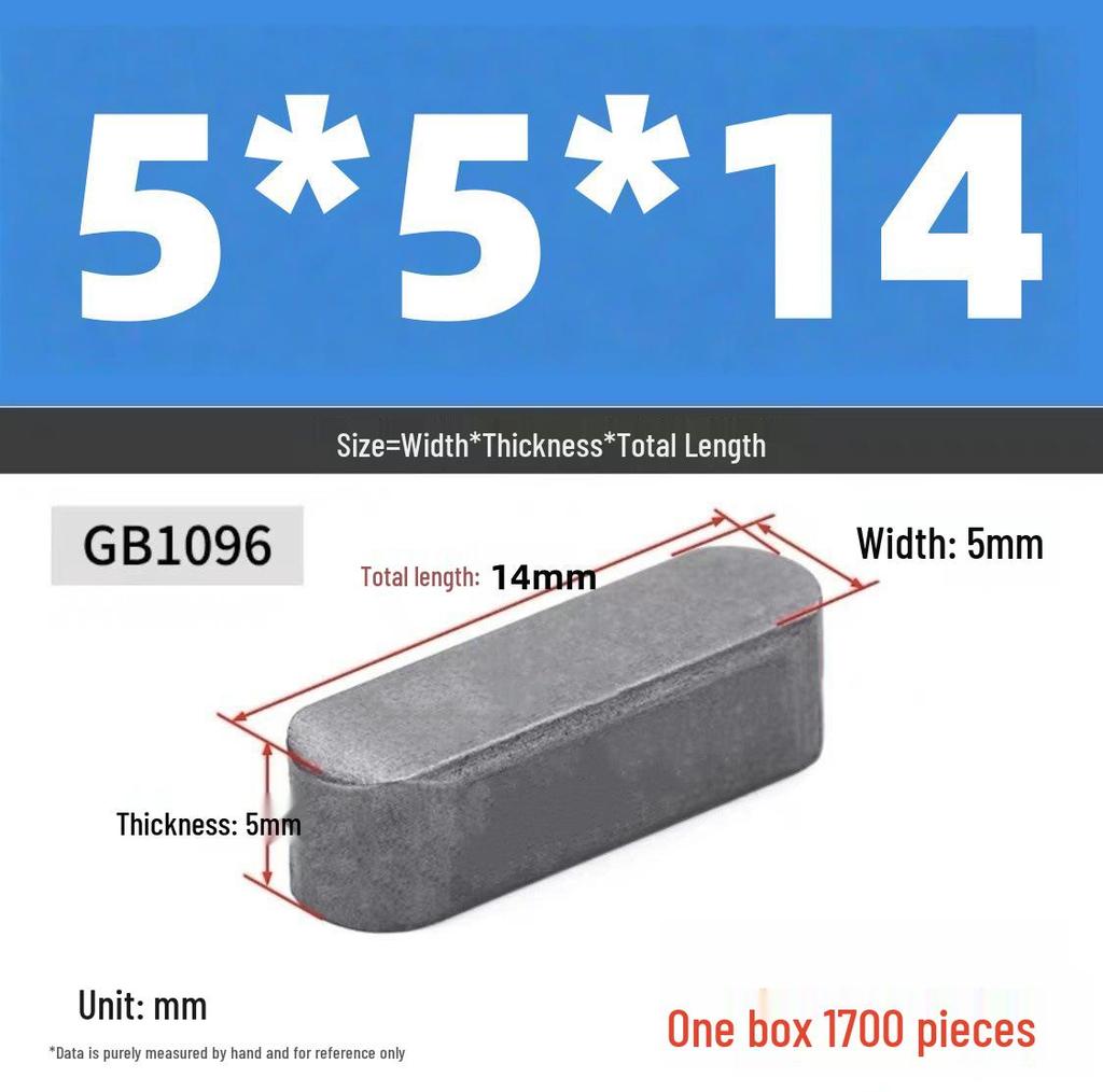 A3 Material Double Round Head Key Pin, Plain Key, Type A, Complete M3/M4/M5 Specifications