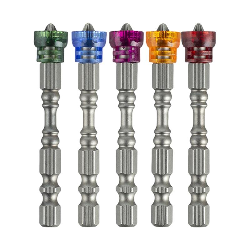 

Electric Screwdriver Set With Colorful Magnetic Rings For Easy Bit Identification And Enhances Efficiency In DIY Project