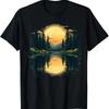 Trees Nature Mountains Adventure Outdoor Wildlife Forest T-Shirt Graphic T Shirts Print on Demand Camisas Streetwear