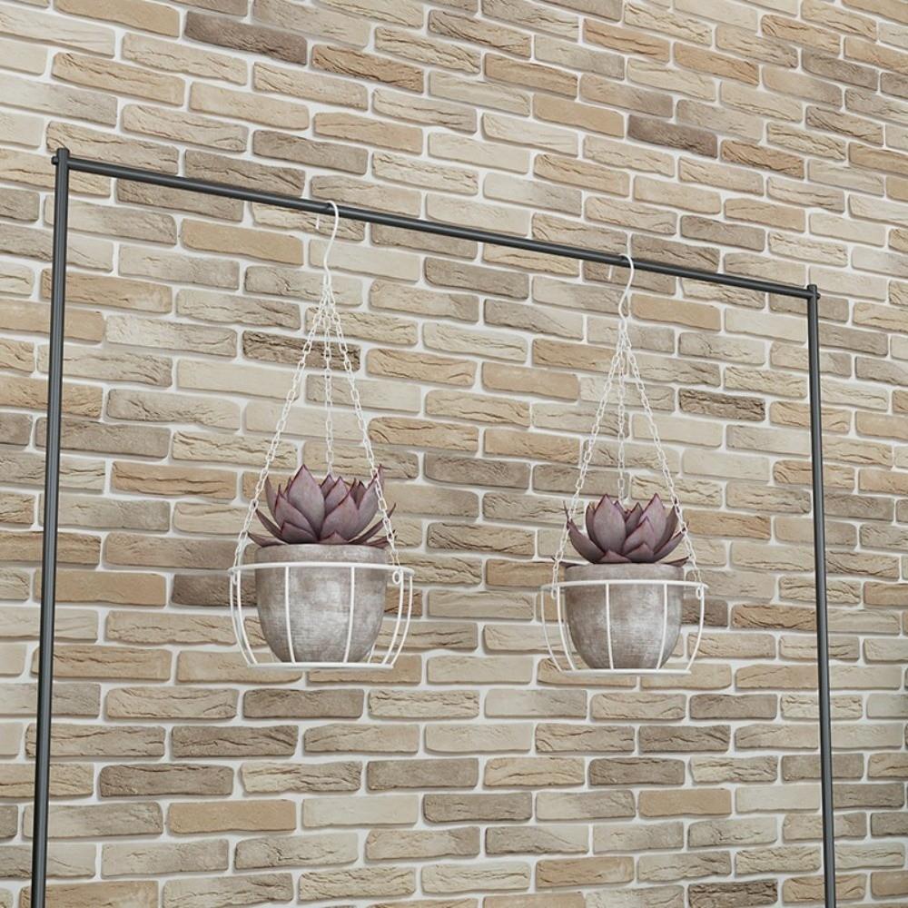 With Chain Rope Hanger Flower Pot Iron Flower Pot Holder Hanging Planter Hanger  Patio