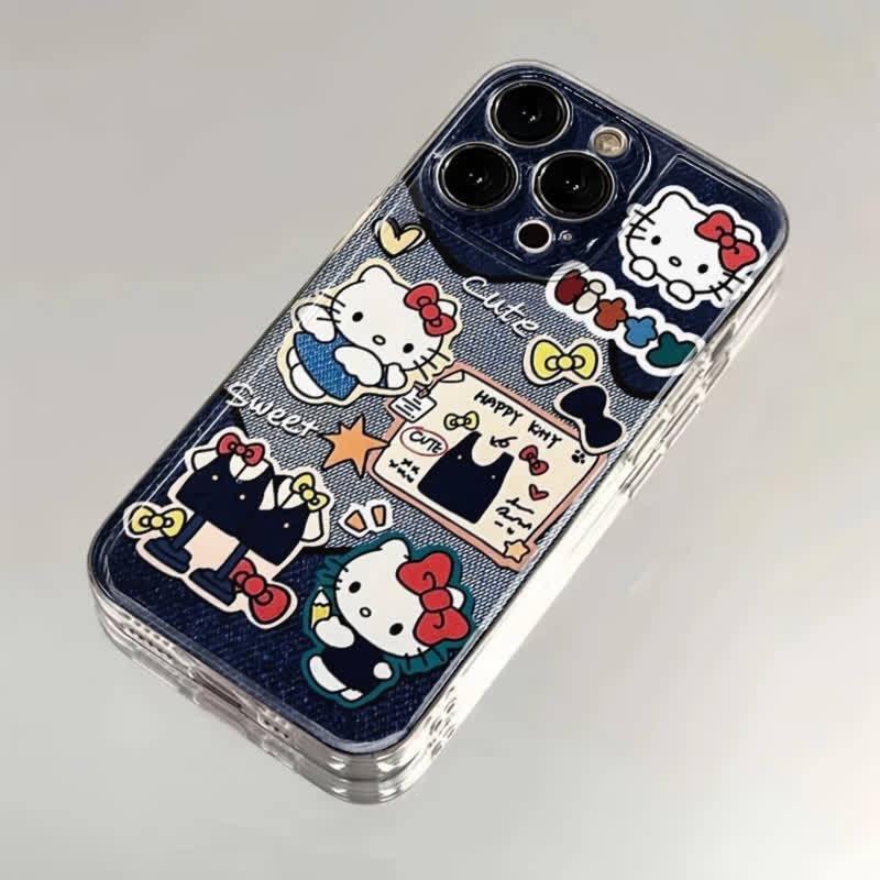 Denim kt new mobile phone case all-inclusive for Apple 15/14PROMAX/13/16PROMAX Apple 15