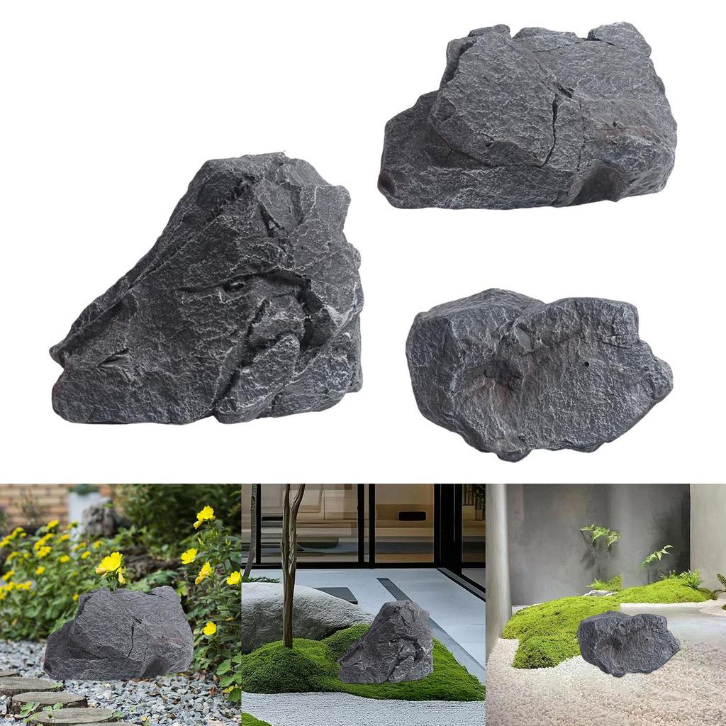 Artificial Rock Faux Stone Realistic Sandstone Landscape for Decor Indoor Aquarium
