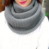 Eleganter dicker Winterschal für Damen | Winddicht, Atmungsaktiv, Unendlicher Schlauchschal, Weicher Stil, Modische Bedeckung, Ideal zum Skifahren, Snowboarden