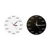 The Wall Clock Wall Ornament Silent Stylish Modern Decorative Motivational Clock for Dining Room Kids Room Office