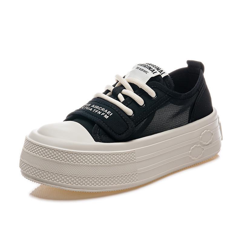 Little white shoes women's 2025 summer new shoes women's casual platform shoes fashion board shoes women's breathable women's shoes