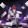 2025 Nuova Posa Seduta Per Hisoka Action Figure Anime Modello Articolato Merchandising Anime Decorazione da Scrivania Giocattolo Regalo Regalo per le Feste