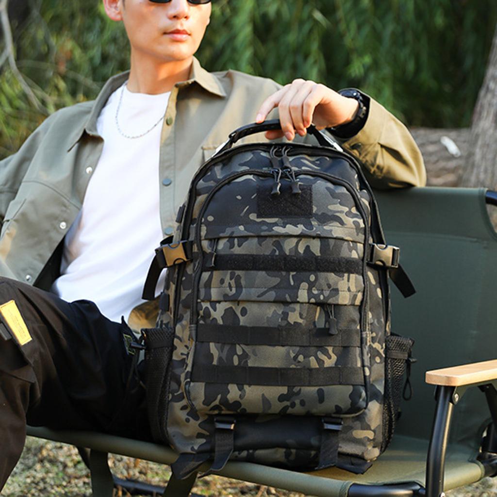 Campingryggsäck för män kvinnor Vandringsryggsäck med USB-laddningsport Reseryggsäck Hög kapacitet