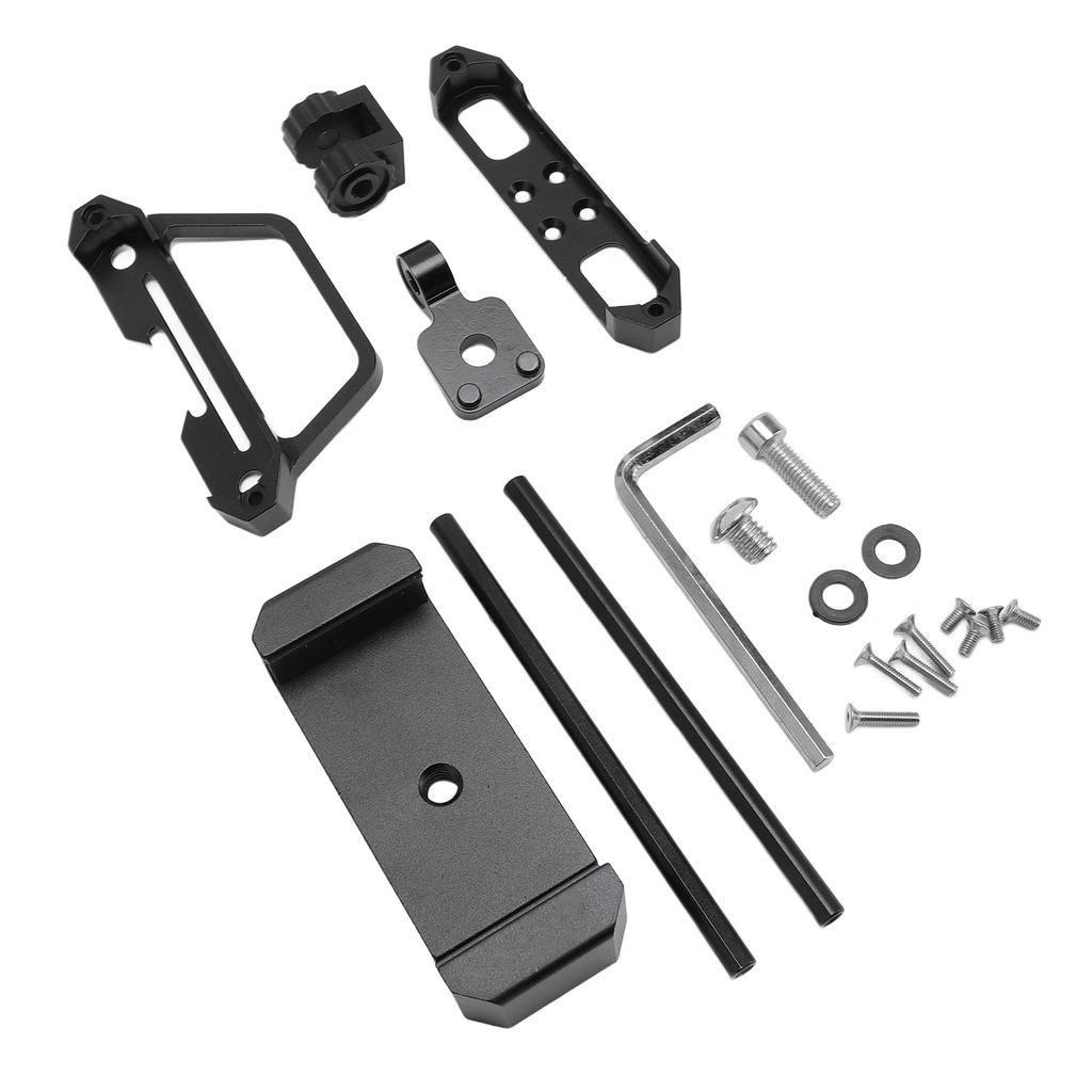 Screen Protective Bracket with Phone Holder Metal High Strength for Flysky Noble NB4 RC Car