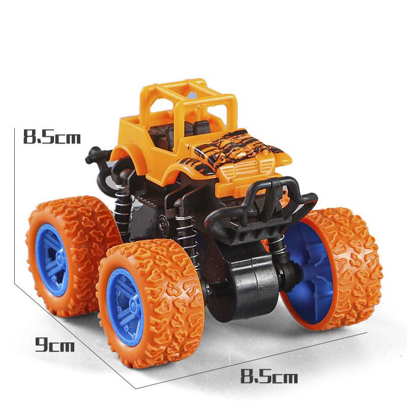 Inertial Four-wheel Drive Off-road Vehicle Model Car Shatterproof  Toy Car Children Boy Inertial Gear Drive Toy Car Classic Toys