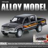 1/32 Scale Helax Simulation Alloy Car Model Toy Ornaments Collection Boy Gift with Sound and Light Off-road Pickup Truck