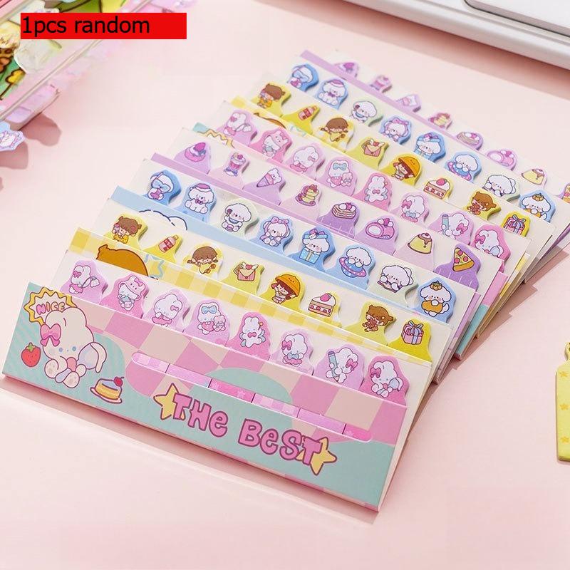 

Gift Cartoon High Looking Sticky Notes Creative Animal Index Kawai Student Office Classification Lovely Memo Pad Wholesale