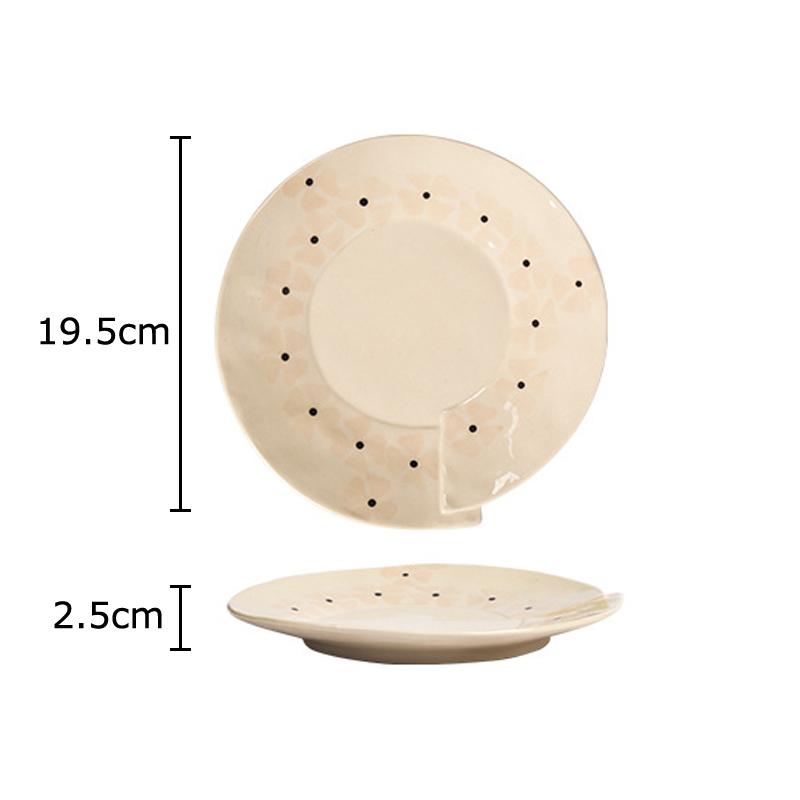 Cherry Blossom Ceramic Cup&saucer Floral Pattern Coffee Mug Dining Table Milk Mugs Afternoon Tea Teacup Fruit Juice Container