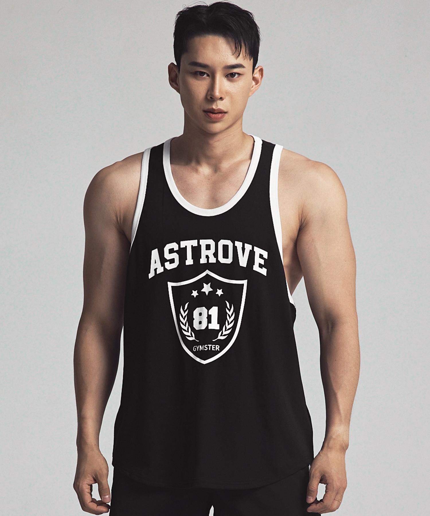 Astrov Vibrel Heavy Cotton Sleeveless Black L