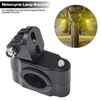 1/2 stuks Universele Motorfiets LED Koplamp Klemmen Beugels Buisklem Montagekit voor Motorfiets Schijnwerpers Mistlicht Montage Steun