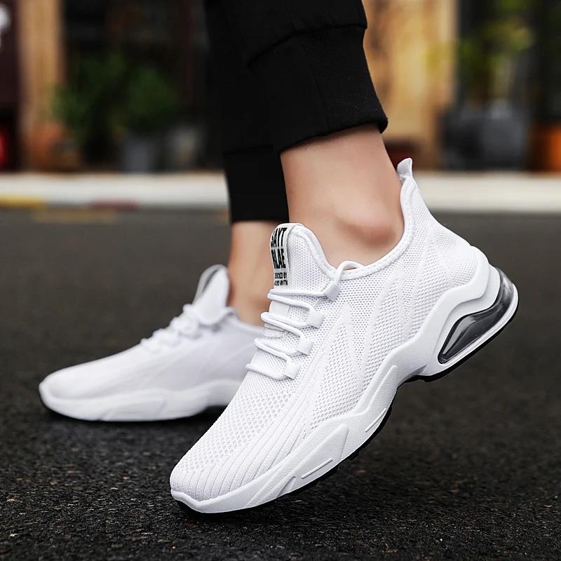 Fashion Lightweight Mens Casual Shoes Breathable Men Running Sneakers Mesh Comfortable Tennis Shoes Outdoor Jogging Sport Shoes