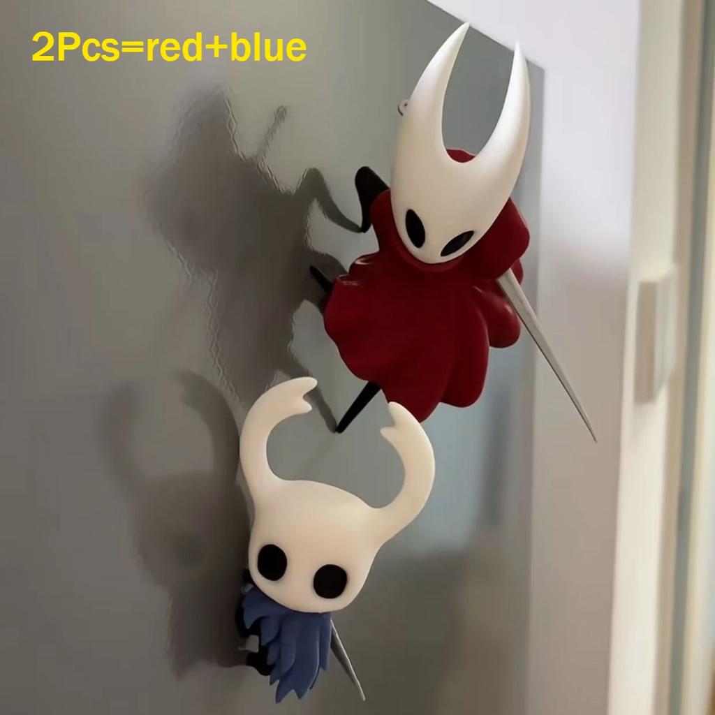 Personalisering Hollow Knight 2 Hornet Kylskåpsmagnet Söt Spelkaraktär Köksdekor Tecknad Kylskåpsdekal Anime Present