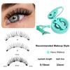 Handmade Reusable Full Strip Magnetic Eyelashes No Glue Needed Easy to Wear Waterproof Soft Magnetic False Eyelashes