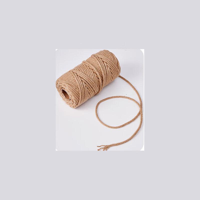OLOMM Yellow Decorative Hemp Rope 1mm 400m