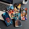 Anime ONE L-Luffys P-PIECEs Phone Cover for Apple iPhone 17 14 15 16 Plus Pro Max 16E ProMax + 16Plus 14+ 16+ Protective Case
