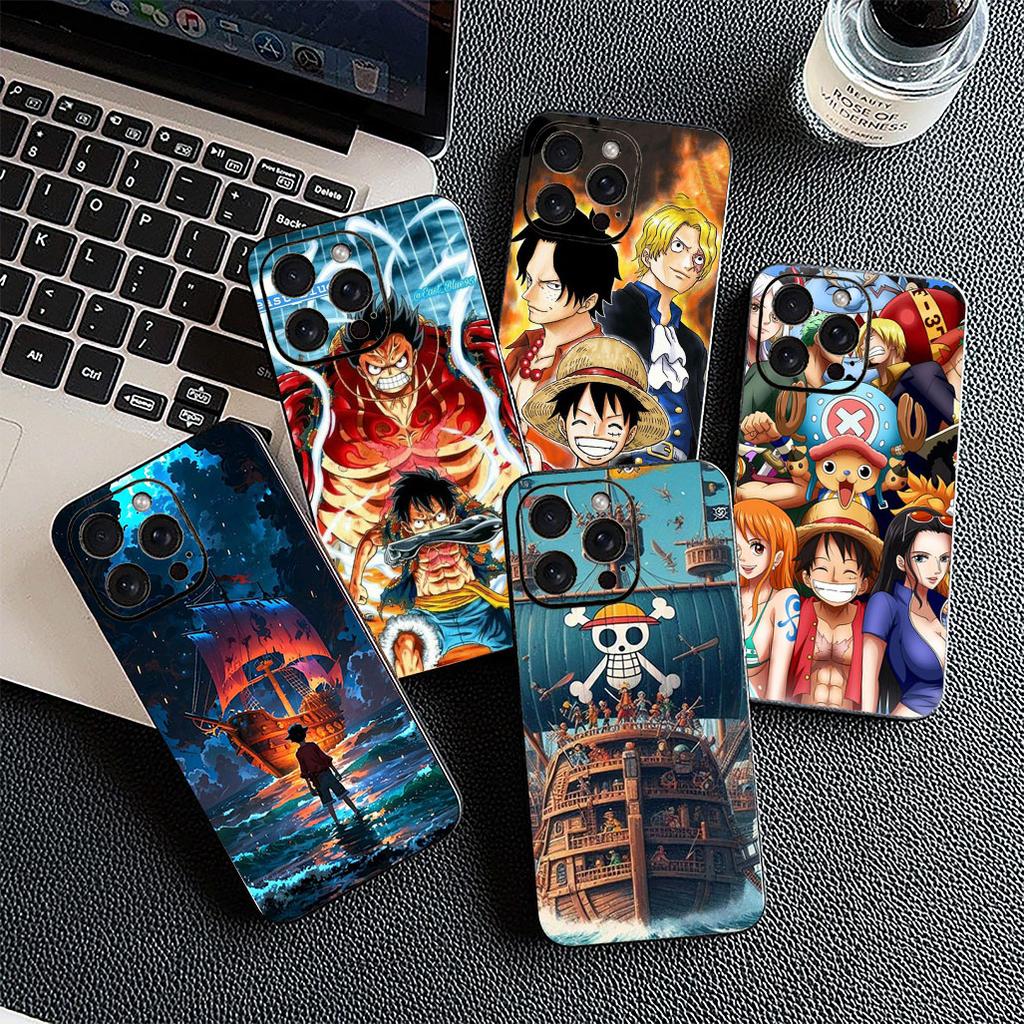 Anime ONE L-Luffys P-PIECEs Phone Cover for Apple iPhone 17 14 15 16 Plus Pro Max 16E ProMax + 16Plus 14+ 16+ Protective Case