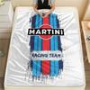 1PC Martini Racing Patterned Flannel Blanket Suitable For All Seasons for Home Decor Warmth and Comfort Gifts Holiday Present