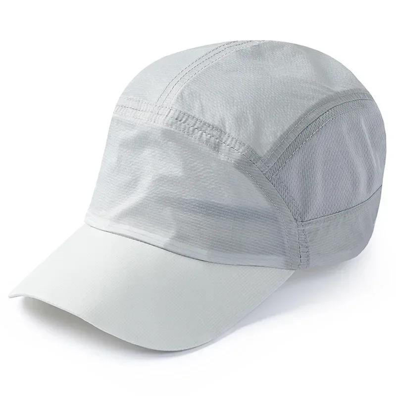 Bonés de Beisebol Muito Leves e Finos Masculino Verão Tamanho Grande Secagem Rápida Top Macio Corrida Suor Snapback Boné Feminino Proteção Solar Chapéu de Sol