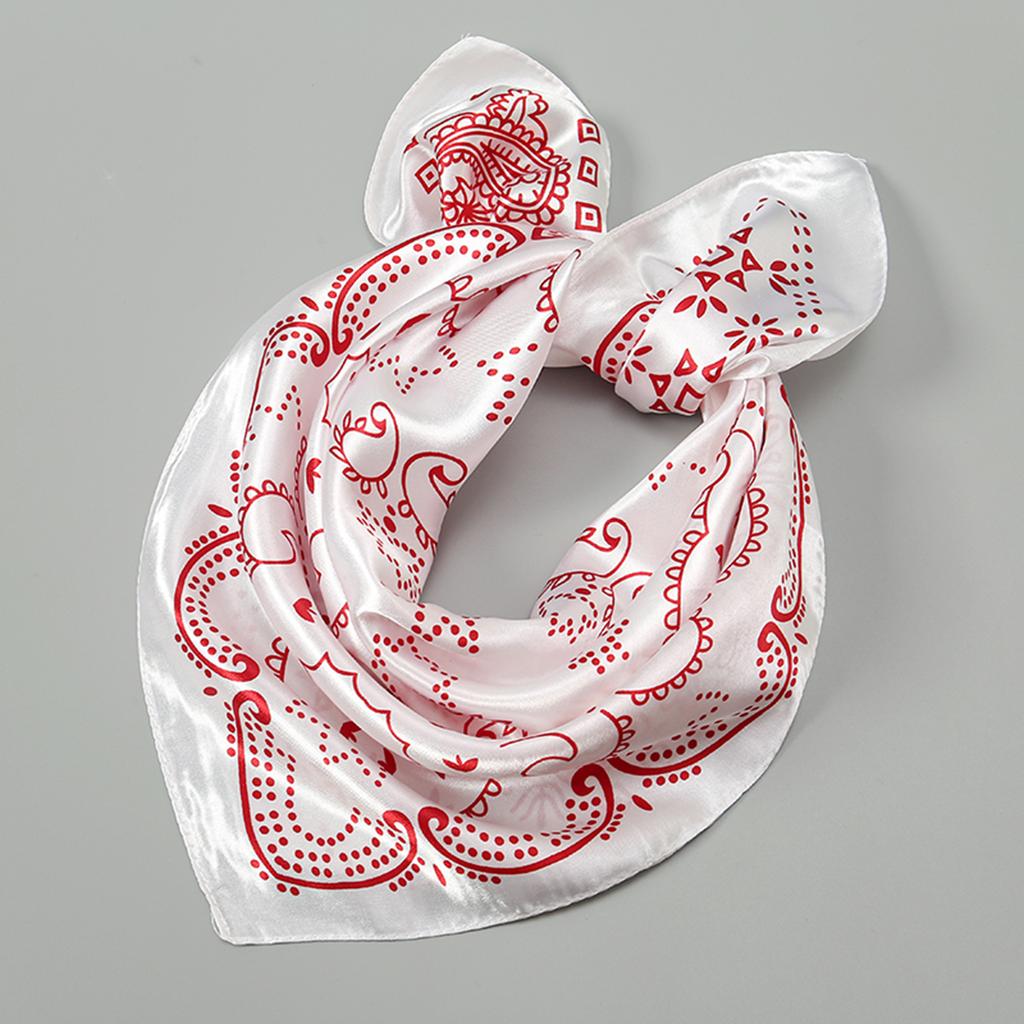 Navy Blue Cashew Hip Hop Cotton Square Bandana Scarf Riding Headband Paisley Gifts For Men Unisex 60*60cm